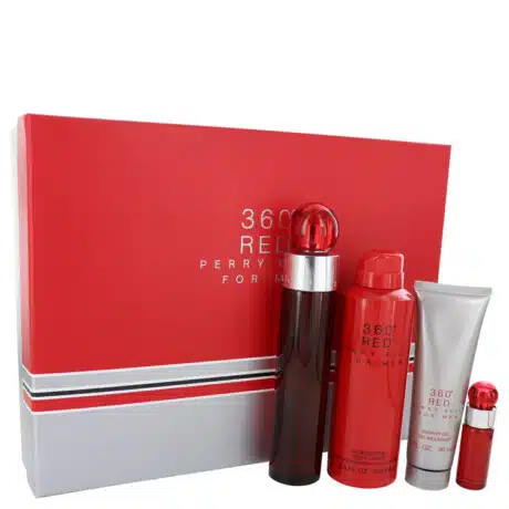 Perry Ellis 360 Red by Perry Ellis Gift Set