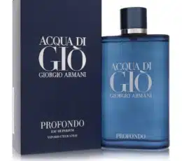 Acqua Di Gio Profondo by Giorgio Armani Eau De Parfum Spray 200ml