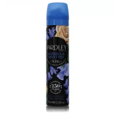 Yardley Bluebell & Sweet Pea by Yardley London Body Fragrance Spray 75ml